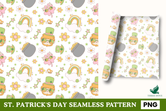 St. Patrick's Day Seamless Pattern - 03