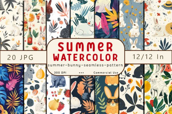 Strategic Design Decisions: Leveraging Summer Bunny Digital Paper for Brand and Project Success